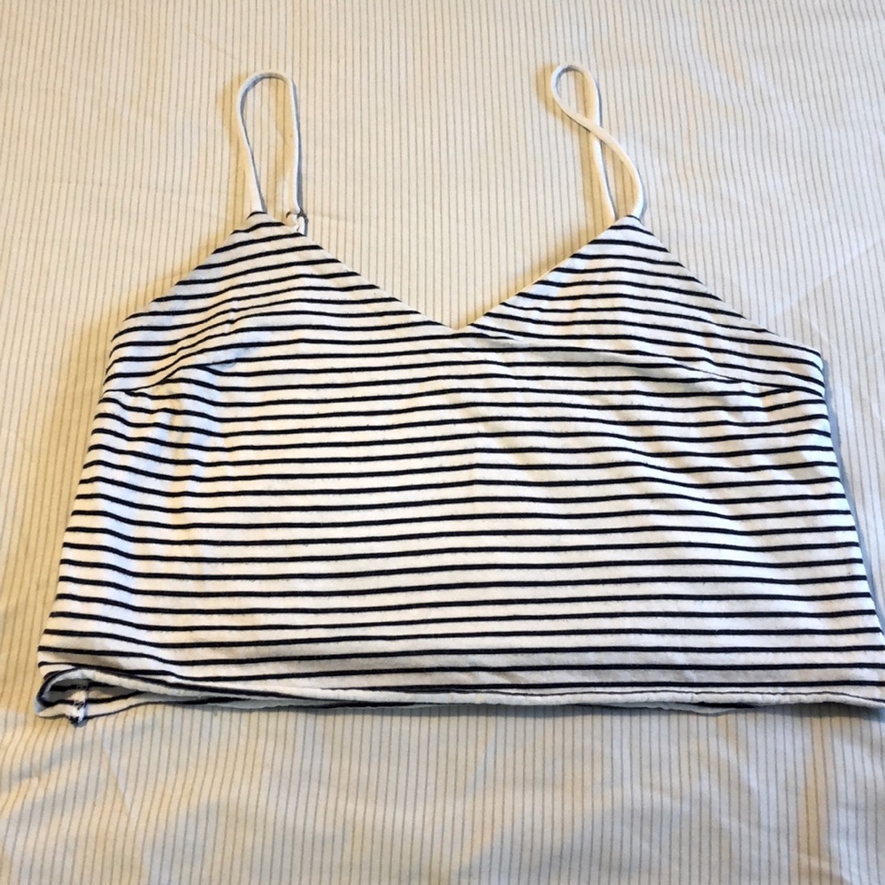 HAND-ALTERED GAP CROP TOP